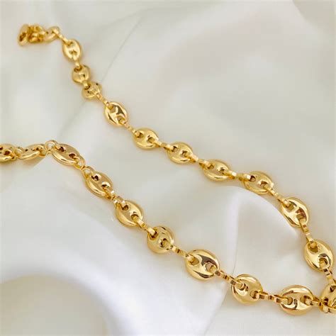 gucci 18k necklace free shipping|gucci gold chain necklace.